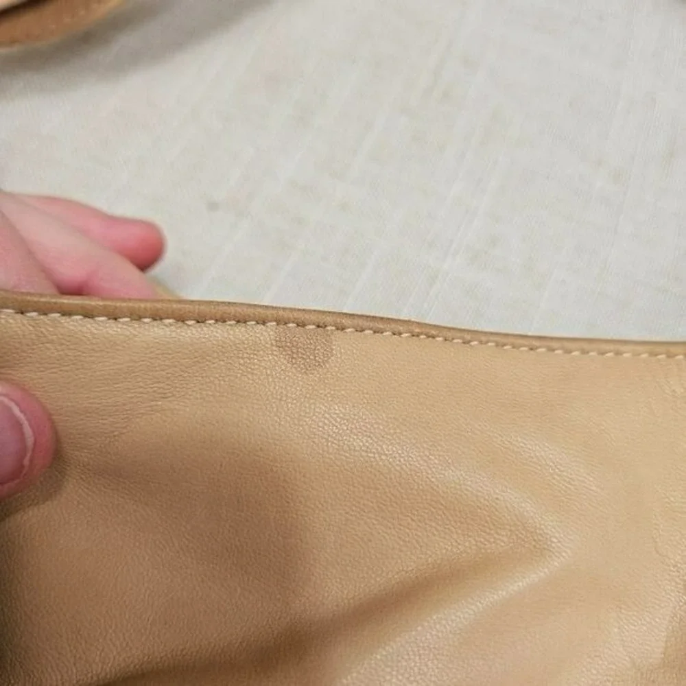 Alison Wood Hobo Bag‎ Leather Shoulder Bag Purse Grommet Satchel Wrapped Handle